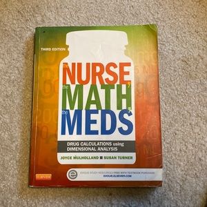 Nurse math meds book